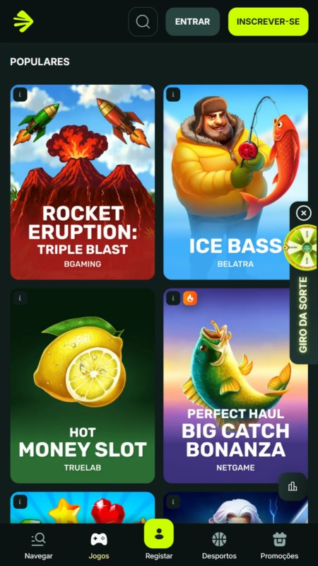 Betnjet top 10 popular games