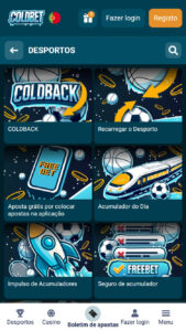 Coldbet bonus desportos