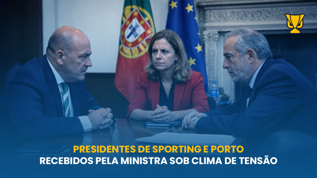 Sporting e Porto em reunião tensa com o Governo aumentam clima de incerteza