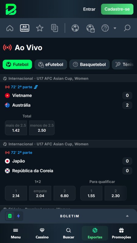 BetPortal live sport