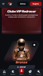 RedRacer Programa de fidelização e VIP